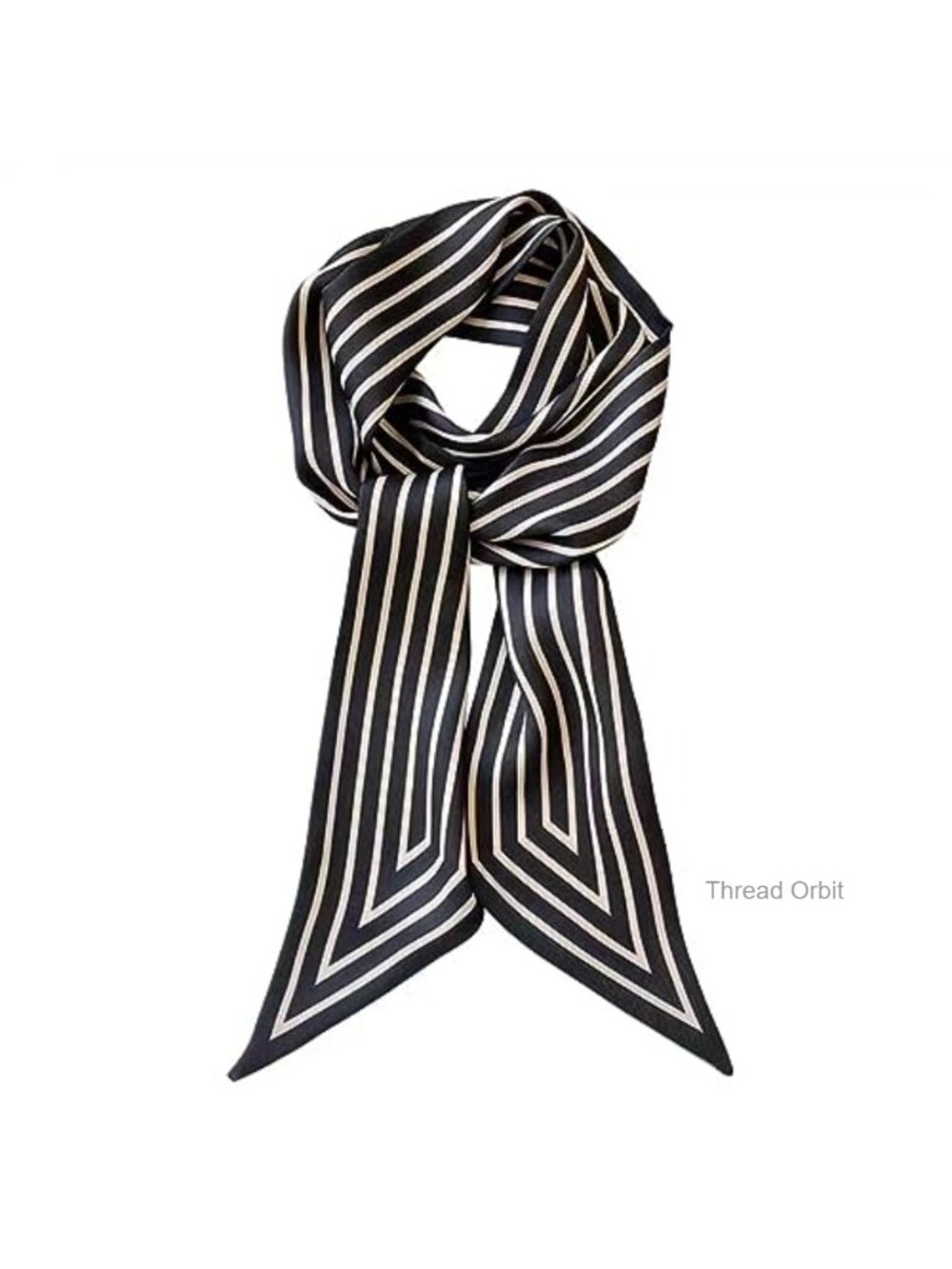100% Mulberry Silk Ribbon Scarf Hair Wrap Headband Necktie